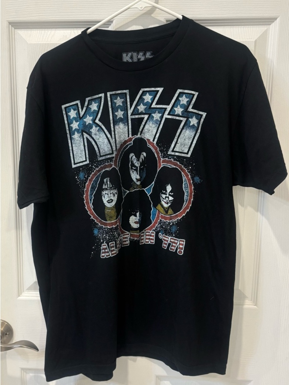 KISS‎ Black Graphic Band Tee